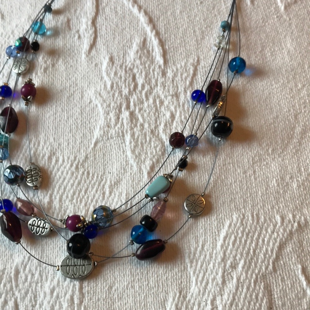 Lia Sofia beaded necklace with beads - Picture 5 of 5